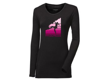 SONJA "BOULDER" dámské triko s dlouhým rukávem s bambusem (Velikost S, Barva petrol)