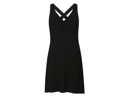 EMILY dámské sportovní šaty s bambusem (Velikost S, Barva černá)