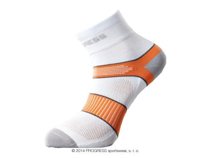 CYCLING SOX cyklistické ponožky (Velikost 35-38, Barva šedá/zelená)