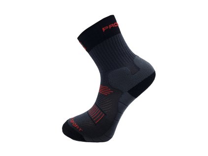 INDOOR SPORT SOX ponožky (Velikost 35-38, Barva černá)