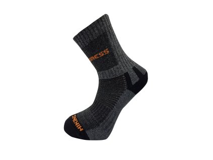 HIKING SOX turistické ponožky (Velikost 35-38, Barva šedá)