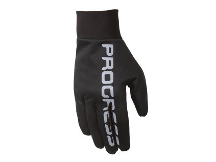 RUN gloves běžecké rukavice (Velikost XS, Barva černá)