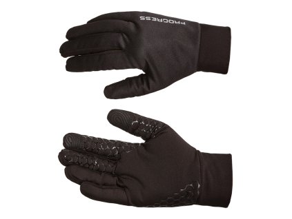 WINDY tenké neprofuk rukavice (Velikost XS, Barva černá)