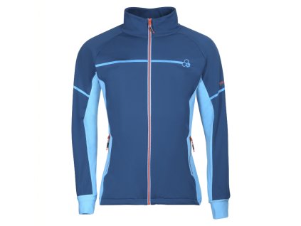 SNOWBULL JKT pánská softshellová bunda (Velikost S, Barva petrol/sv.modrá)