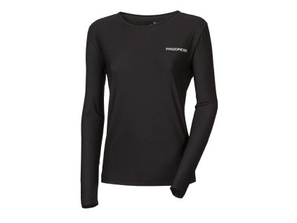 RAPTORIA LS dámské sportovní triko s dlouhým rukávem (Velikost S, Barva černá)