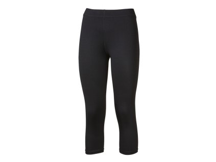 ADRIANA 3Q dámské 3/4 legíny (Velikost XS, Barva černá)