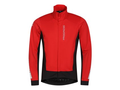 TONALE pánská softshellová bunda (Velikost M, Barva červená/černá)