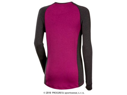 CC NDRZ dámské funkční tričko s dlouhým rukávem (Velikost S, Barva petrol/mint)