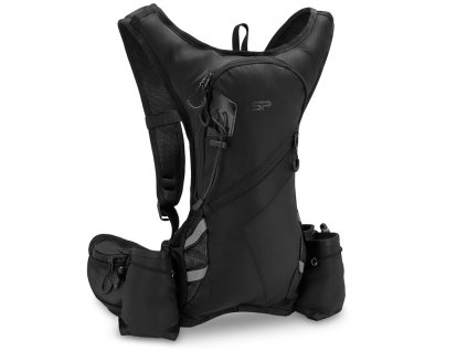 Spokey SPRINTER Sportovní, cyklistický a běžecký batoh, 5 l, černý