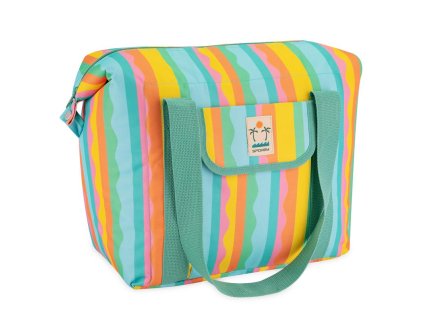 Spokey SAN REMO Termotaška, 28 l, barevné pruhy