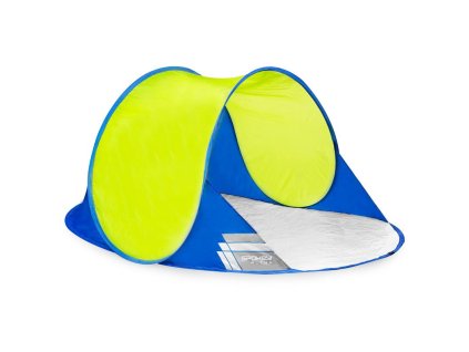 Spokey ALTUS Samorozkládací plážový stan, 195 x 100 x 85 cm, limetkový