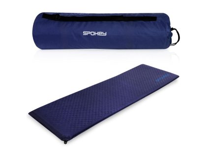 Spokey COUCH Samonafukovací karimatka, 200 x 66 x 5 cm, R-Value 5, tmavě modrá