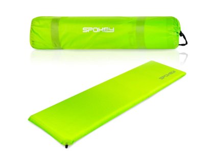 Spokey FATTY Samonafukovací karimatka, 180 x 50 x 5 cm, R-Value 3, zelená