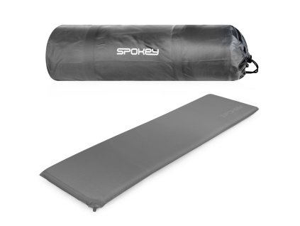 Spokey FATTY Samonafukovací karimatka, 180 x 50 x 5 cm, R-Value 3, šedá