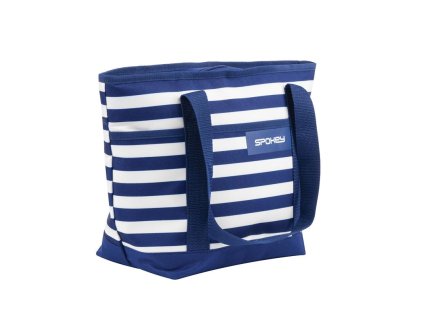 Spokey ACAPULCO Termotaška, 12 l, modré pruhy