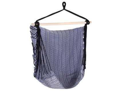 Spokey ETNO Brazilské závěsné křeslo, modro-bílé