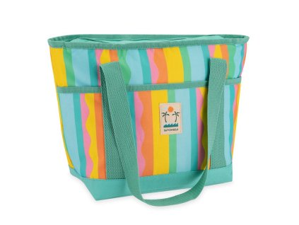 Spokey ACAPULCO Termotaška, 12 l, barevné pruhy