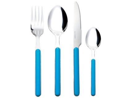Sada příborů Brunner Delice modrá 16 ks