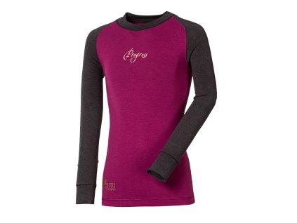 CC NDRD dětské termo triko s dlouhým rukávem (Velikost 116/1, Barva antracit/petrol)