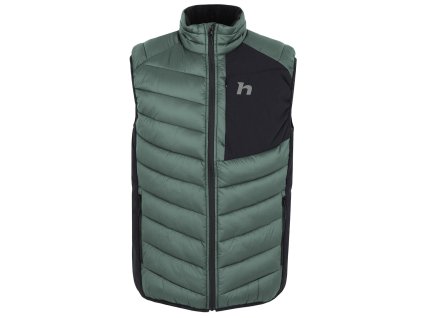 Pánská vesta HANNAH STOWE II (Velikost L, Barva dark forest/anthracite)