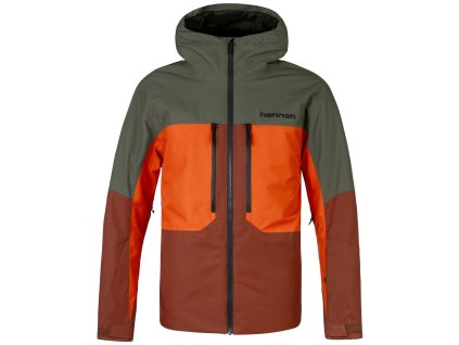 Pánská bunda HANNAH NIEL (Velikost S, Barva smoked paprika/climbing ivy)