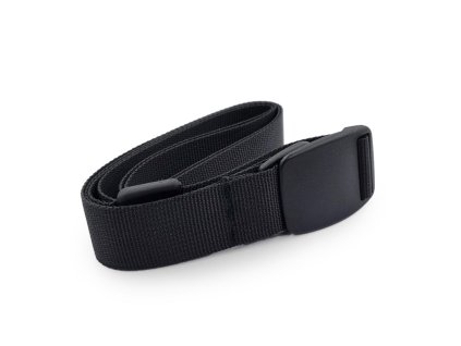 CLICK BELT opasek s plastovou přezkou (Velikost 100cm, Barva černá)