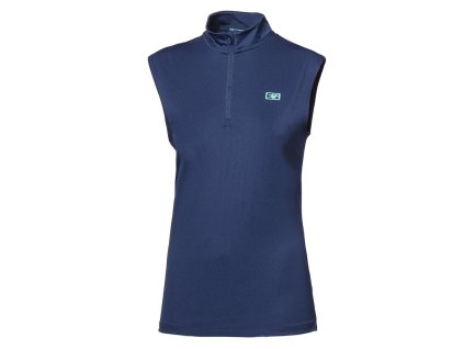 LUKA LADY dámské funkční triko bez rukávů (Velikost XS, Barva tm.modrá)