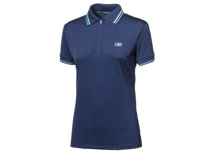 LUKANA LADY dámská funkční polokošile (Velikost S, Barva tm.modrá)