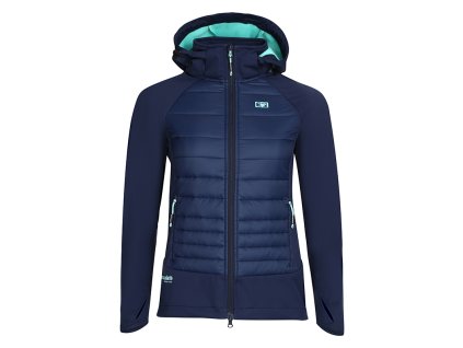 VESNA LADY dámská hybridní bunda (Velikost XS, Barva tm.modrá)