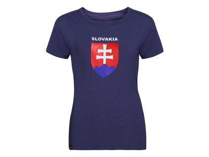 SK T-SHIRT LADY NAVY dámské triko s bambusem (Velikost S, Barva tm.modrá)