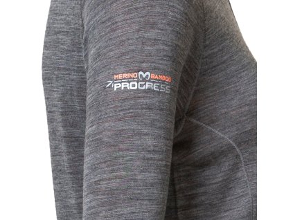 MB TRZZ dámský termo rolák s krátkým zipem (Velikost XS, Barva švestka/meruňka)