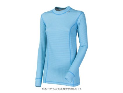 MS NDRZ dámské funkční tričko s dlouhým rukávem (Velikost S, Barva bordo)