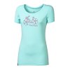 LIBERTA "FLOWBIKE" dámské triko s bambusem (Velikost S, Barva khaki)