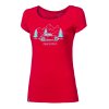 LIBERTA "BEETLE" dámské triko s bambusem (Velikost S, Barva vínová)
