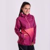 ELITE LADY dámská multifunkční bunda (Velikost S, Barva vínová/růžová)