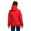 ALASKA dámská prošívaná bunda (Velikost S, Barva červená)