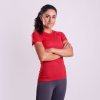 BA NKRZ dámslé funkční triko krátký rukáv (Velikost S, Barva červená)