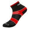 CYCLING SOX cyklistické ponožky (Velikost 35-38, Barva šedá/zelená)