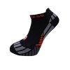 SNAKER SPORT SOX  ponožky (Velikost 35-38, Barva černá)