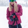 SNOWSPORT GLOVES zimní běžkařské rukavice (Velikost XS, Barva černá/šedá)
