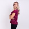 ENERGIA dámské sportovní tričko (Velikost S, Barva vínová)