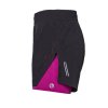 CARRERA SHORTS dámské sportovní šortky 2v1 (Velikost S, Barva černá)