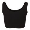NOVA TOP dámský bezešvý top (Velikost S/M, Barva černá)