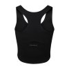 ZORA TANK TOP dámský sportovní top (Velikost S, Barva černá)