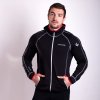 TOREZ HOODY pánská funkční mikina s kapucí (Velikost M, Barva černá/červená)