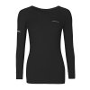 DC NDRZ dámské funkční triko s dlouhým rukávem (Velikost S, Barva černá)