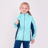 COOLIO JKT dětská softshellová bunda (Velikost 128/1, Barva petrol/sv. modrá)