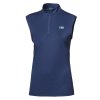 LUKA LADY dámské funkční triko bez rukávů (Velikost XS, Barva tm.modrá)