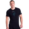E NKR pánské tričko krátký rukáv bambus (Velikost S, Barva černá)