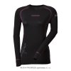 E NDRZ dámské bambusové triko s dlouhým rukávem (Velikost S, Barva černá)